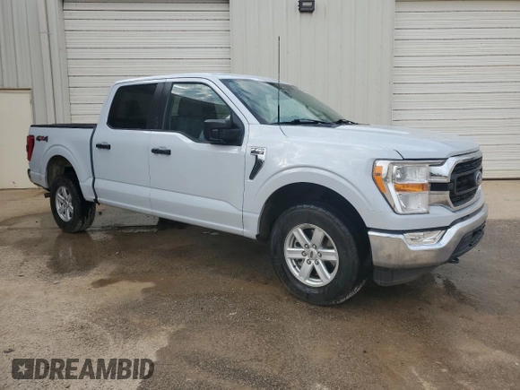 2022 Ford F-150 XL with VIN 1FTEW1EB5NKE64868, listed as a Copart auction lot 50346445 with 99,595 mi miles and Clean Title. Bid and sale history available at carsss.com. Image 4.