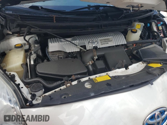 2011 Toyota Prius I z VIN JTDKN3DU4B5321344, wystawiony jako Copart lot #55959235 z przebiegiem Nie podano mil oraz Szkoda całkowita • Salvage title. Historia ofert i sprzedaży dostępna na DreamBid. Obrazek 11.