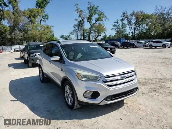 2017 Ford Escape SE with VIN 1FMCU0G96HUB44335, listed as a Copart auction lot 49849585 with 98,097 mi miles and Salvage Title. Bid and sale history available at carsss.com. Image 10.