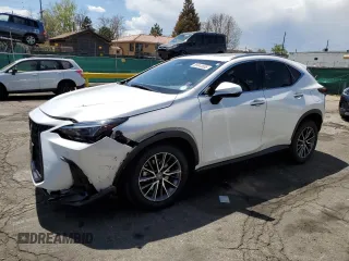 2024 Lexus NX 350h Premium z VIN JTJGKCEZ2R5015419, wystawiony jako Copart lot #55044605 z przebiegiem 21 264 mil mil oraz Szkoda całkowita • Salvage title. Historia ofert i sprzedaży dostępna na DreamBid. Obrazek 1.