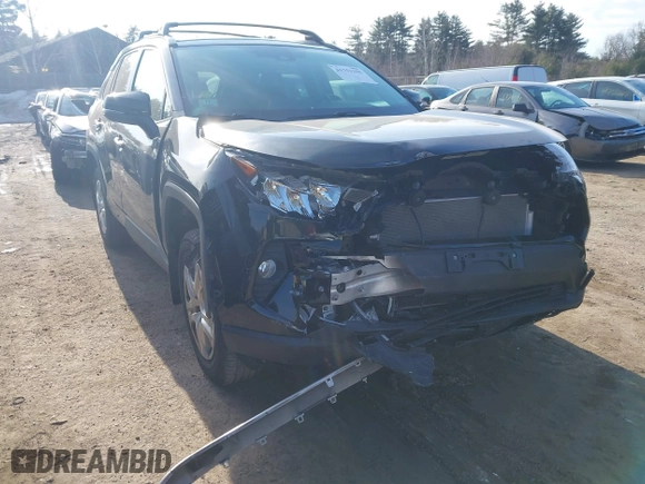 2019 Toyota RAV4 Limited with VIN JTMN1RFV8KD033205, listed as a IAAI auction lot 41751355 with 26,319 mi miles. Bid and sale history available at carsss.com. Image 6.