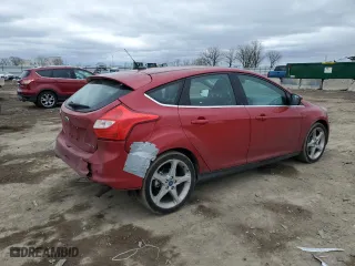 2012 Ford Focus Titanium with VIN 1FAHP3N22CL127030, listed as a Copart auction lot 43542345 with 99,277 mi miles and Salvage Title. Bid and sale history available at carsss.com. Image 3.