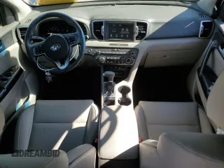 2017 Kia Sportage EX with VIN KNDPN3AC1H7225234, listed as a Copart auction lot 57290225 with 23,813 mi miles and Salvage title. Bid and sale history available at DreamBid. Image 8.
