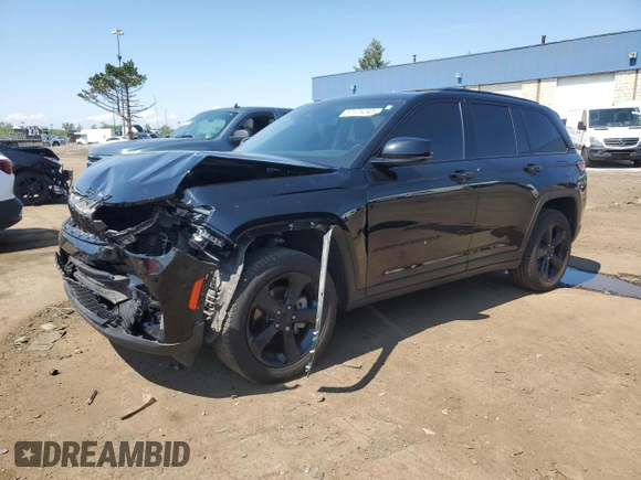 2023 Jeep Grand Cherokee Limited with VIN 1C4RJHBGXPC642795, listed as a Copart auction lot 57123245 with 51,399 mi miles and Salvage title. Bid and sale history available at DreamBid. Image 1.