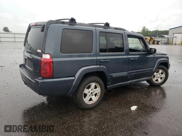 2007 Jeep Commander Sport with VIN 1J8HG48P57C598773, listed as a Copart auction lot 66291824 with 281,211 mi miles and Salvage Title. Bid and sale history available at carsss.com. Image 3.
