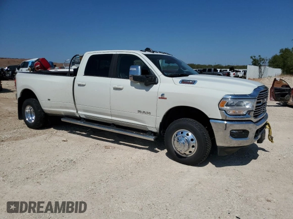 2024 Ram 3500 Laramie with VIN 3C63RRJL6RG272777, listed as a Copart auction lot 71039614 with 6,293 mi miles and Salvage Title. Bid and sale history available at carsss.com. Image 4.