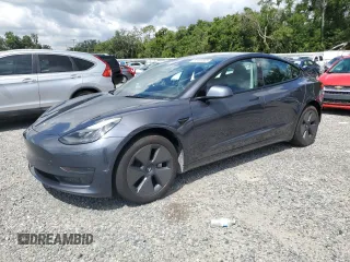 2023 Tesla Model 3 с VIN 5YJ3E1EA7PF672543, выставлен на аукционе Copart как лот 60965665 с пробегом 8 370 миль миль и Списание • Salvage title. История ставок и продаж доступна на DreamBid. Изображение 1.