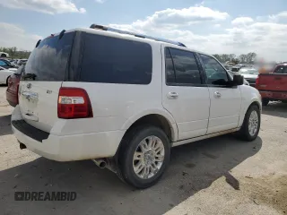 2011 Ford Expedition Limited z VIN 1FMJU2A50BEF56261, wystawiony jako Copart lot #53722465 z przebiegiem 184 434 mil mil oraz Szkoda całkowita • Salvage title. Historia ofert i sprzedaży dostępna na DreamBid. Obrazek 3.