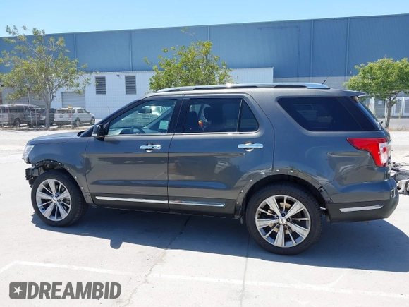 2018 Ford Explorer Limited with VIN 1FM5K8F88JGB57873, listed as a IAAI auction lot 42384073 with 101,060 mi miles and . Bid and sale history available at DreamBid. Image 15.