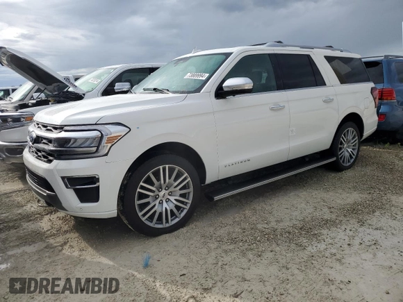 2023 Ford Expedition Max Platinum with VIN 1FMJK1M81PEA62357, listed as a Copart auction lot 73889994 with Not provided miles and Non repairable. Bid and sale history available at DreamBid. Image 1.