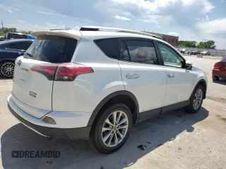 2016 Toyota RAV4 Limited with VIN JTMDJREVXGD015177, listed as a Copart auction lot 58160475 with 140,070 mi miles and Salvage title. Bid and sale history available at DreamBid. Image 3.