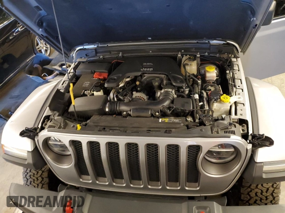 2020 Jeep Wrangler Rubicon с VIN 1C4HJXCG2LW271855, выставлен на аукционе Copart как лот 55610544 с пробегом 10 767 миль миль и Списание • Salvage title. История ставок и продаж доступна на DreamBid. Изображение 11.