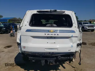 2021 Chevrolet Tahoe LT with VIN 1GNSCNKD4MR252131, listed as a Copart auction lot 69876114 with 99,192 mi miles and Salvage title. Bid and sale history available at DreamBid. Image 6.