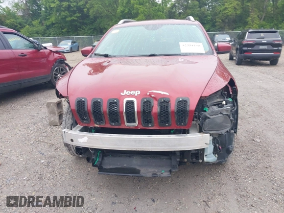 2016 Jeep Cherokee Latitude z VIN 1C4PJMCB4GW206011, wystawiony jako IAAI lot #42354190 z przebiegiem 123 474 mil mil oraz . Historia ofert i sprzedaży dostępna na DreamBid. Obrazek 6.