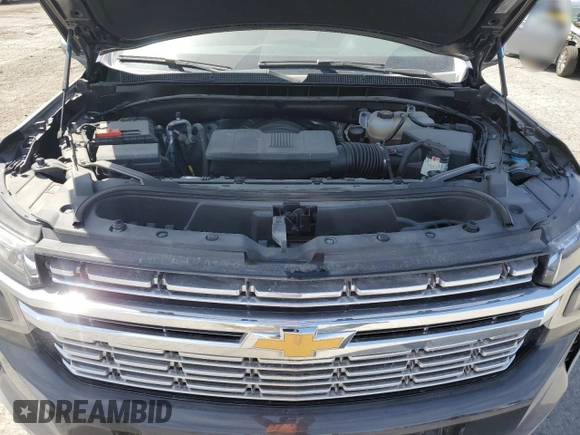 2023 Chevrolet Suburban Premier with VIN 1GNSCFKD3PR476310, listed as a Copart auction lot 53097665 with 38,392 mi miles and Salvage title. Bid and sale history available at DreamBid. Image 13.