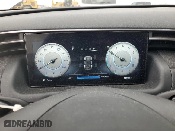 2023 Hyundai Tucson SEL z VIN 5NMJFCAEXPH236650, wystawiony jako Copart lot #56473625 z przebiegiem 45 041 mil mil oraz Szkoda całkowita • Salvage title. Historia ofert i sprzedaży dostępna na DreamBid. Obrazek 9.