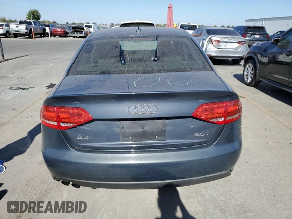 2010 Audi A4 2.0T Premium Plus with VIN WAUEFAFL5AN060370, listed as a Copart auction lot 77391414 with 103,409 mi miles and Salvage Title. Bid and sale history available at carsss.com. Image 6.