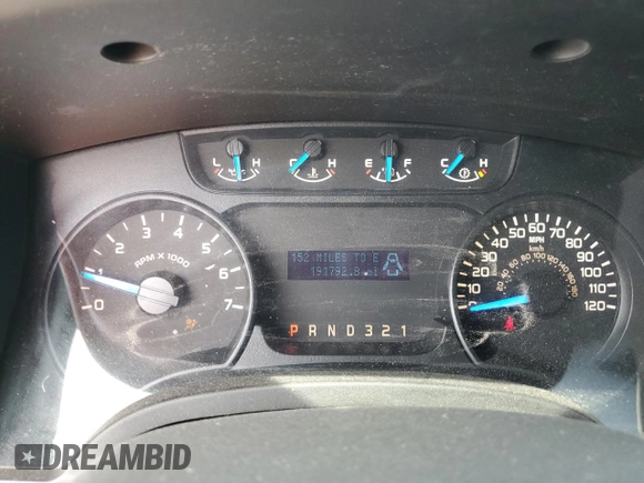 2014 Ford F-150 XL with VIN 1FTEX1CM1EFC16837, listed as a Copart auction lot 53352665 with 191,792 mi miles and Salvage title. Bid and sale history available at DreamBid. Image 9.