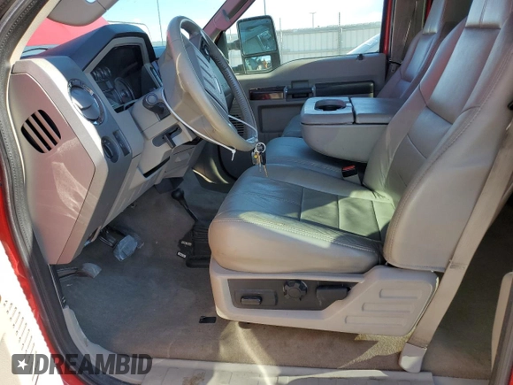 2008 Ford F-350 XL with VIN 1FTWW31R48ED35719, listed as a Copart auction lot 56418465 with 148,666 mi miles and Salvage title. Bid and sale history available at DreamBid. Image 7.