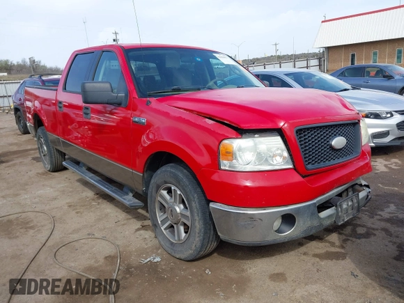 2006 Ford F-150 XLT with VIN 1FTRW12W56KD72119, listed as a IAAI auction lot 41819877 with 247,387 mi miles. Bid and sale history available at carsss.com. Image 1.