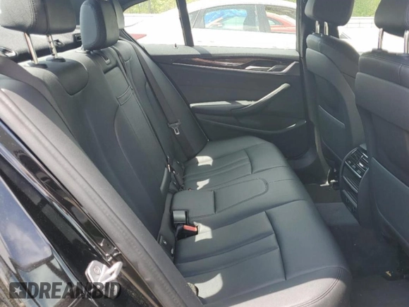 2018 BMW 5 Series 530i xDrive with VIN WBAJA7C56JWA71638, listed as a Copart auction lot 53943275 with 113,076 mi miles and Salvage Title. Bid and sale history available at carsss.com. Image 10.