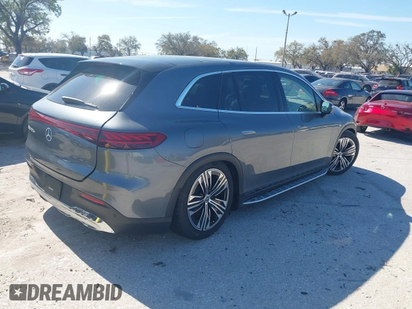 2024 Mercedes-Benz EQS 450+ z VIN 4JGDM2DB7RA033092, wystawiony jako IAAI lot #41667661 z przebiegiem Nie podano mil oraz . Historia ofert i sprzedaży dostępna na DreamBid. Obrazek 4.