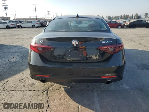 2019 Alfa Romeo Giulia Ti Sport with VIN ZARFAMBN2K7605032, listed as a Copart auction lot 76112464 with 63,046 mi miles and Salvage Title. Bid and sale history available at carsss.com. Image 6.