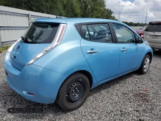 2015 Nissan LEAF SV with VIN 1N4AZ0CP9FC316237, listed as a Copart auction lot 66060053 with 48,475 mi miles. Bid and sale history available at carsss.com. Image 3.