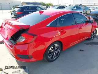 2017 Honda Civic Sedan EX-T with VIN 2HGFC1F3XHH641013, listed as a IAAI auction lot 41979162 with 112,833 mi miles. Bid and sale history available at carsss.com. Image 4.