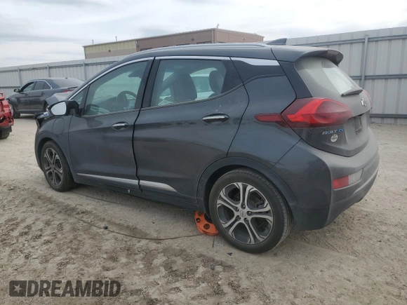 2018 Chevrolet Bolt EV Premier with VIN 1G1FX6S09J4111400, listed as a Copart auction lot 47557335 with 0 mi miles and Salvage Title. Bid and sale history available at carsss.com. Image 2.