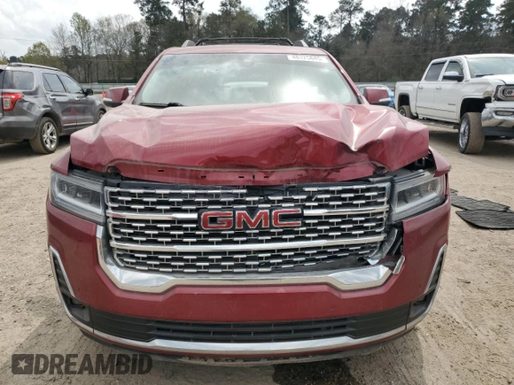 2020 GMC Acadia Denali with VIN 1GKKNXLS8LZ206638, listed as a Copart auction lot 48925845 with 44,652 mi miles and Salvage title. Bid and sale history available at DreamBid. Image 5.