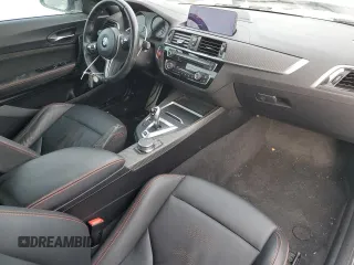 2019 BMW M2 Competition with VIN WBS2U7C52KVB08991, listed as a Copart auction lot 88161215 with 14,843 mi miles and Salvage Title. Bid and sale history available at carsss.com. Image 8.