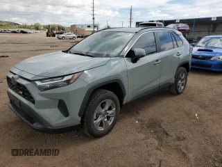 2023 Toyota RAV4 XLE with VIN 2T3W1RFV1PW295355, listed as a Copart auction lot 56535595 with 34,883 mi miles and Salvage title. Bid and sale history available at DreamBid. Image 1.