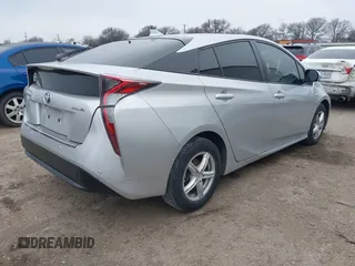 2018 Toyota Prius Two with VIN JTDKARFU7J3549201, listed as a IAAI auction lot 41589765 with 125,500 mi miles. Bid and sale history available at carsss.com. Image 4.