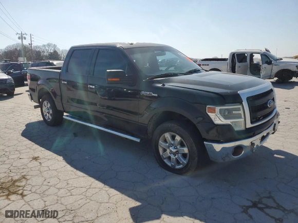 2014 Ford F-150 XL with VIN 1FTFW1CF4EKD04846, listed as a Copart auction lot 49012545 with 256,594 mi miles and Clean Title. Bid and sale history available at carsss.com. Image 4.