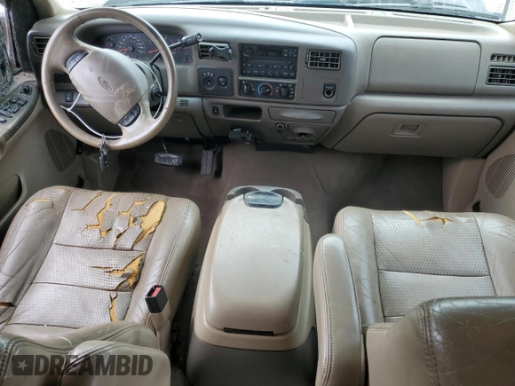 2002 Ford F-250 XL with VIN 1FTNW21F92ED31393, listed as a Copart auction lot 58253465 with 243,441 mi miles and Clean title. Bid and sale history available at DreamBid. Image 8.