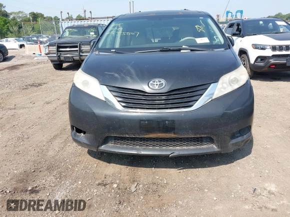 2011 Toyota Sienna LE AAS with VIN 5TDKK3DC1BS107728, listed as a IAAI auction lot 42454579 with Not provided miles and . Bid and sale history available at DreamBid. Image 11.
