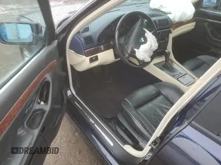 2000 BMW 7 Series 740iA with VIN WBAGG8345YDN76725, listed as a Copart auction lot 78261524 with 0 mi miles and Salvage Title. Bid and sale history available at carsss.com. Image 8.