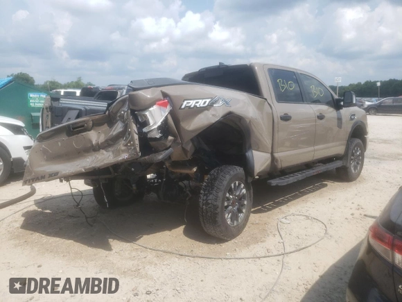 2023 Nissan Titan Pro-4X with VIN 1N6AA1FB4PN111502, listed as a Copart auction lot 60640414 with 13,254 mi miles and Non repairable. Bid and sale history available at DreamBid. Image 3.