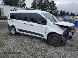 2018 Ford Transit Connect XL with VIN NM0GS9E74J1366779, listed as a Copart auction lot 61565865 with 106,491 mi miles and Salvage title. Bid and sale history available at DreamBid. Image 4.