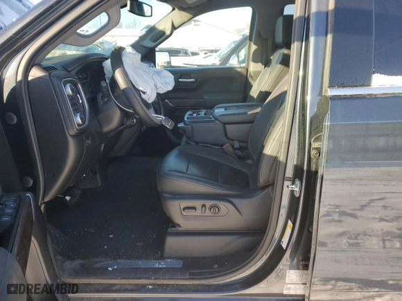 2022 GMC Sierra 1500 SLT with VIN 1GTU9DED3NZ142162, listed as a Copart auction lot 88558535 with 0 mi miles and Salvage Title. Bid and sale history available at carsss.com. Image 7.