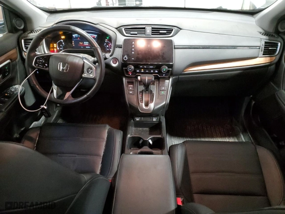 2022 Honda CR-V EX-L with VIN 2HKRW2H83NH209836, listed as a Copart auction lot 81755214 with 93,287 mi miles and Salvage Title. Bid and sale history available at carsss.com. Image 8.