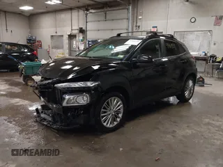 2021 Hyundai Kona SEL Plus with VIN KM8K6CAA8MU739661, listed as a IAAI auction lot 41464154 with 36,287 mi miles. Bid and sale history available at carsss.com. Image 2.