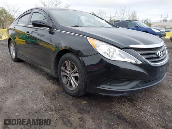2014 Hyundai Sonata GLS with VIN 5NPEB4AC4EH892344, listed as a IAAI auction lot 42092885 with 78,079 mi miles and . Bid and sale history available at carsss.com. Image 1.