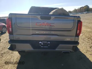 2021 GMC Sierra 1500 AT4 with VIN 3GTP9EED8MG386732, listed as a Copart auction lot 83474844 with 47,778 mi miles and Salvage Title. Bid and sale history available at carsss.com. Image 6.