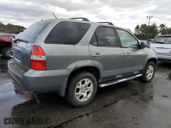 2001 Acura MDX Touring Pkg with VIN 2HNYD18661H541566, listed as a Copart auction lot 37698344 with 189,484 mi miles and Clean Title. Bid and sale history available at carsss.com. Image 3.