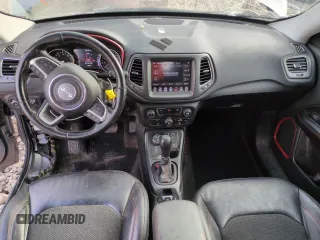 2020 Jeep Compass Trailhawk with VIN 3C4NJDDB1LT195653, listed as a Copart auction lot 82046974 with 119,007 mi miles and Salvage Title. Bid and sale history available at carsss.com. Image 8.