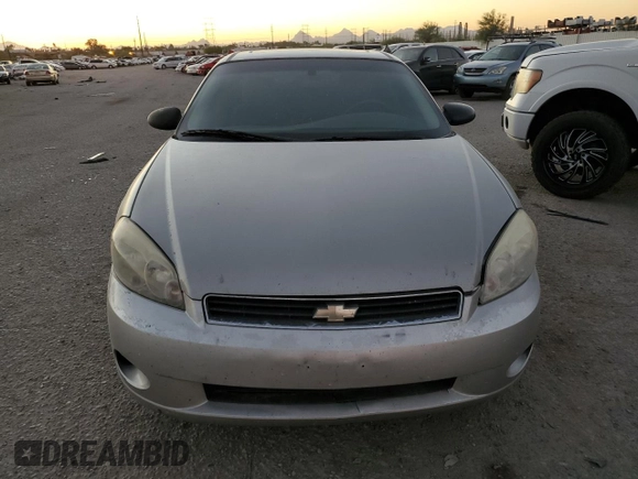 2007 Chevrolet Monte Carlo LT with VIN 2G1WK15K079419964, listed as a Copart auction lot 75769884 with 199,435 mi miles and Clean Title. Bid and sale history available at carsss.com. Image 5.