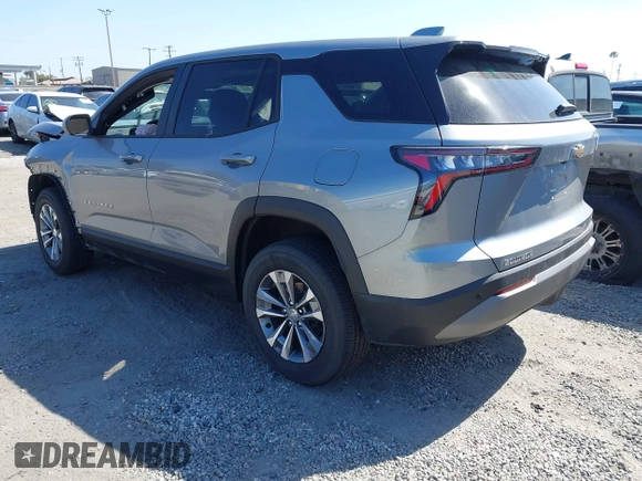 2025 Chevrolet Equinox FWD LT with VIN 3GNAXHEGXSL252744, listed as a IAAI auction lot 41954865 with 2,715 mi miles and . Bid and sale history available at DreamBid. Image 3.