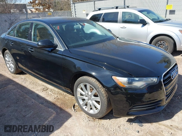 2014 Audi A6 Prestige z VIN WAUHMAFCXEN014381, wystawiony jako IAAI lot #41794551 z przebiegiem 133 649 mil mil oraz . Historia ofert i sprzedaży dostępna na DreamBid. Obrazek 1.